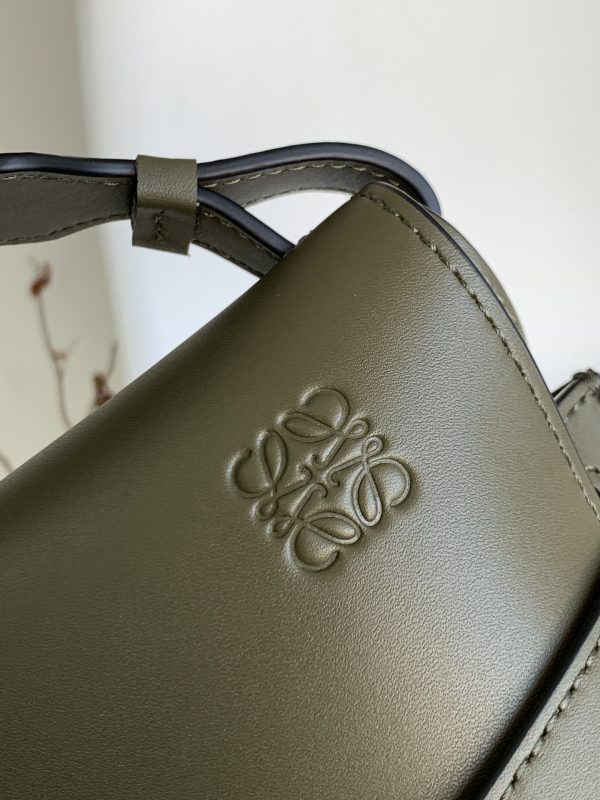 Loewe new Gate embroidered woven wide shoulder strap saddle bag B - Image 4