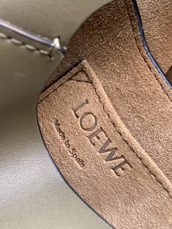 Loewe new Gate embroidered woven wide shoulder strap saddle bag B - Image 9