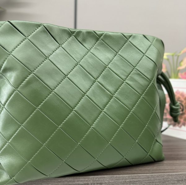 Loewe new medium pleated nappa lambskin Flamenco lucky bag clutch A - Image 11