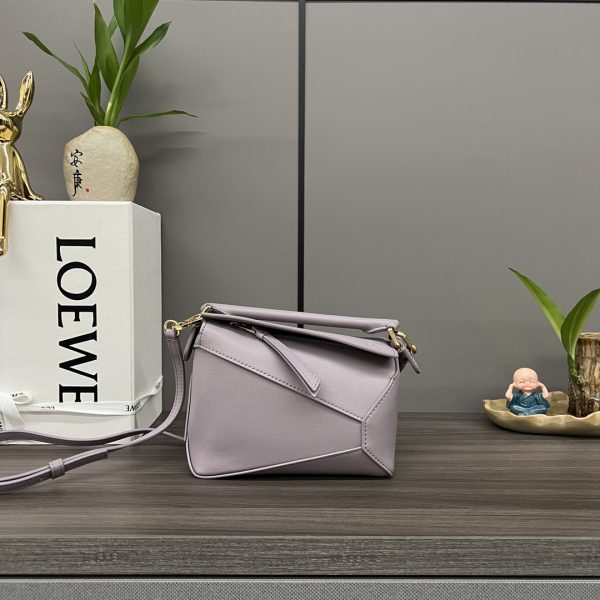 Loewe new cow leather mini Puzzle handbag S