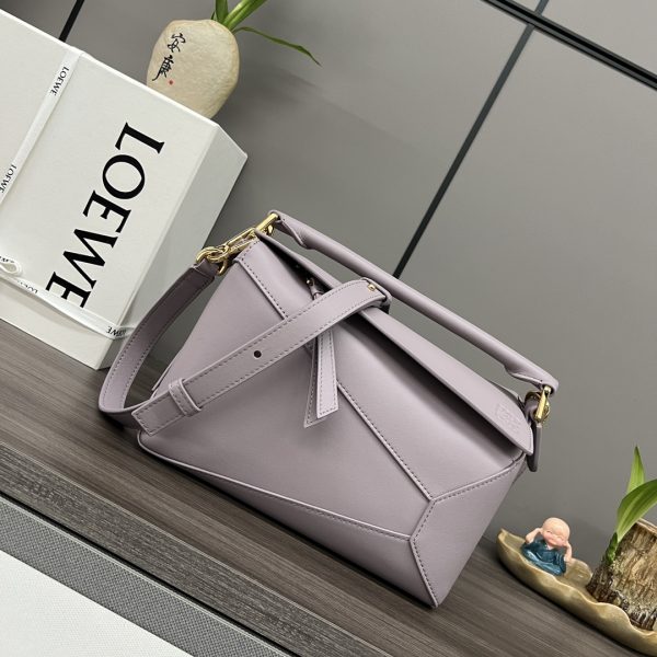 Loewe Small Puzzle Edge Bag in Soft Calfskin SS