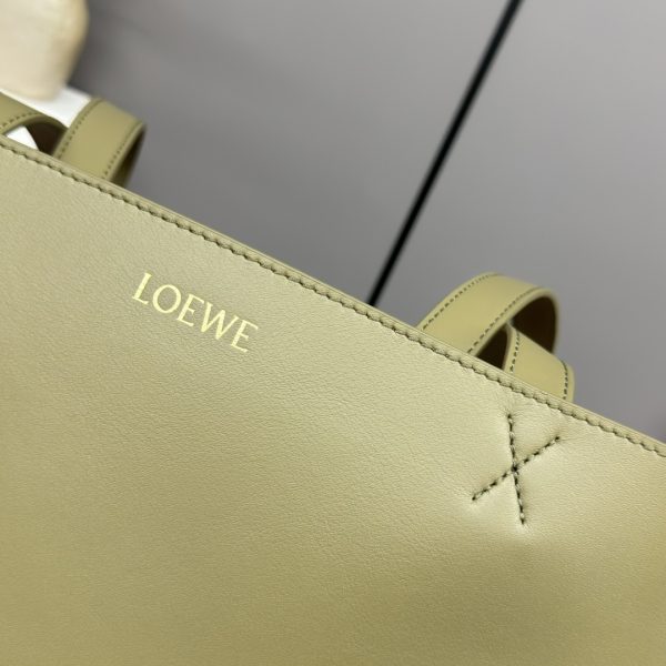 Loewe Large Puzzle Fold Bag in Shiny Calfskin - Image 5