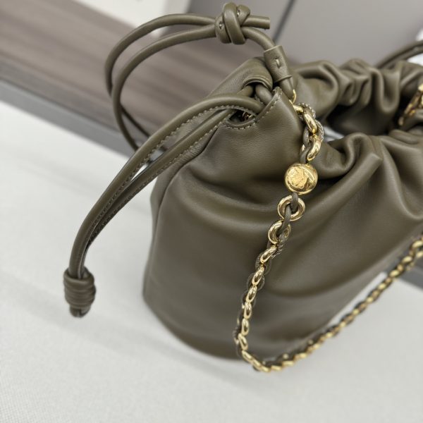Loewe Flamenco Purse Bucket Bag in Soft Nappa Leather A - Image 6
