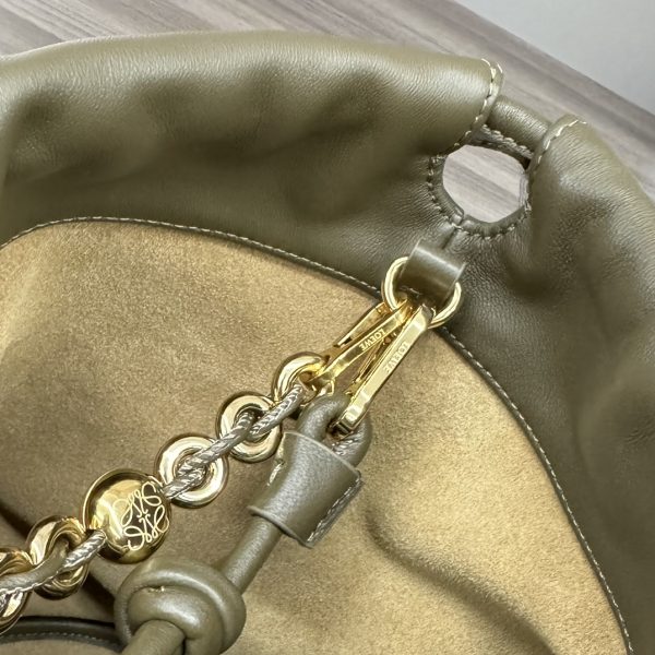 Loewe Flamenco Purse Bucket Bag in Soft Nappa Leather A - Image 7