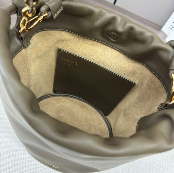 Loewe Flamenco Purse Bucket Bag in Soft Nappa Leather A - Image 8