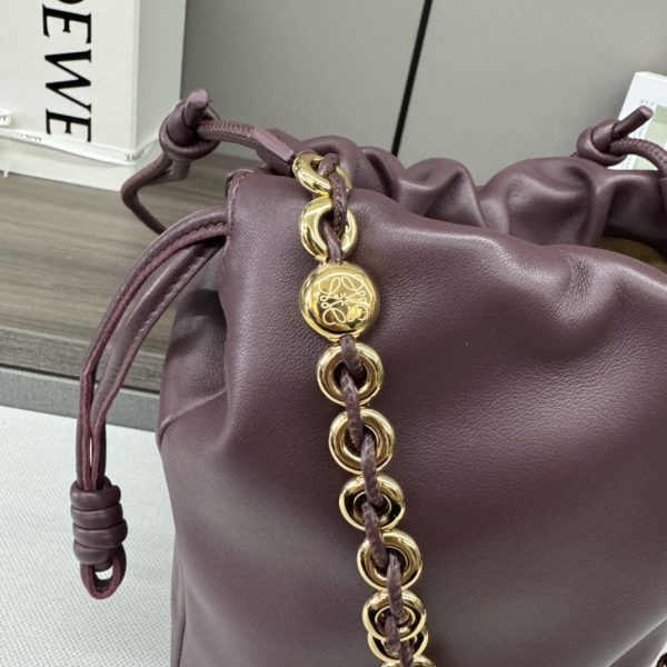 Loewe Flamenco Purse Bucket Bag in Soft Nappa Leather C - Image 3