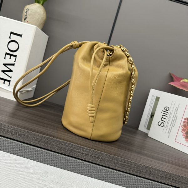 Loewe Flamenco Purse Bucket Bag in Soft Nappa Leather D - Image 3