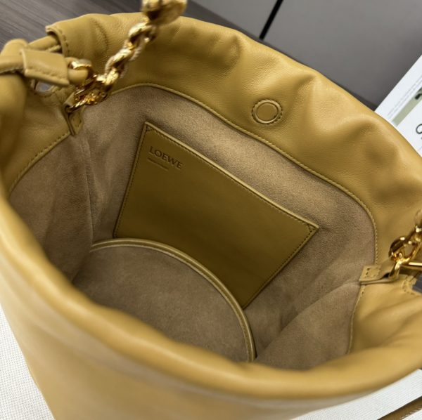 Loewe Flamenco Purse Bucket Bag in Soft Nappa Leather D - Image 8