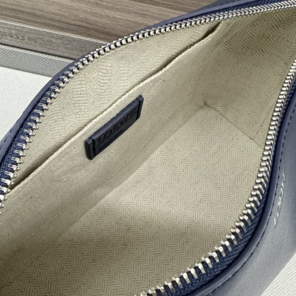 Loewe new shiny cowhide leather toiletry bag B - Image 8