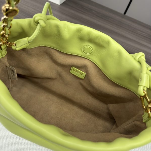 Loewe Soft Nappa Leather Flamenco Purse Bag A - Image 8