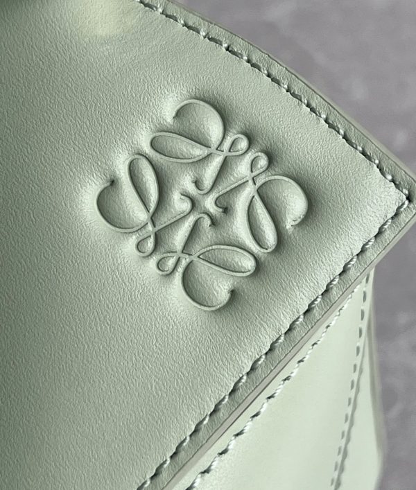 Loewe puzzle satin leather Anagram embroidered shoulder strap A - Image 4