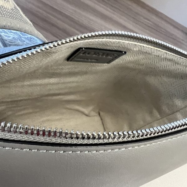 New small cubi bag in soft and smooth calfskin and jacquard - Image 8