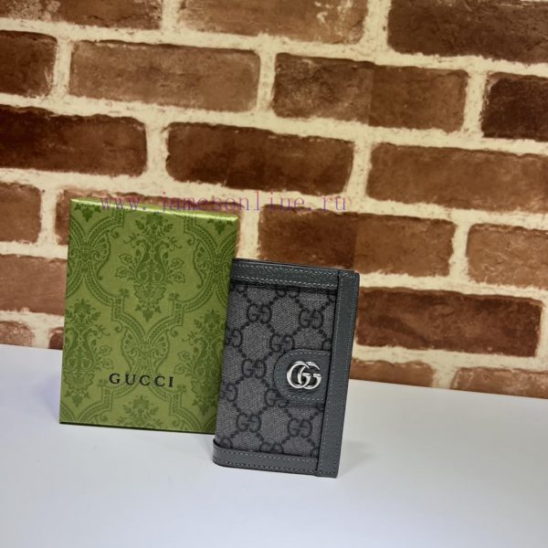 Gucci Card package quality, goods, actual item number 734943 gray PVC/gray leather~, size 7. 9lx2jg2e