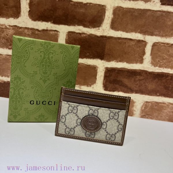 Gucci Card package quality, goods, actual product, model number 673002 Brown~shipped out oslw79o7