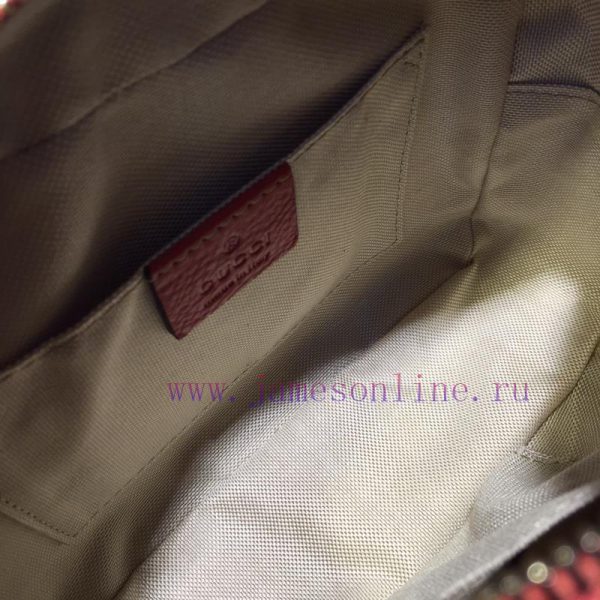 Gucci ~Quality, goods, actual item, model number 308364, orange red size, width 21x height 1 8q60zl3v - Image 7