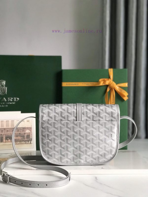 ? Goyard Belv é d è re II Sliver Space SilverThe classic quality of the Belv é d è re bag i q1mu45hi - Image 4
