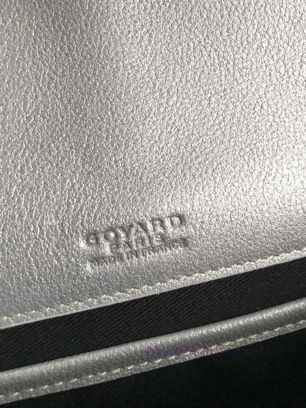 ? Goyard Belv é d è re II Sliver Space SilverThe classic quality of the Belv é d è re bag i q1mu45hi - Image 7