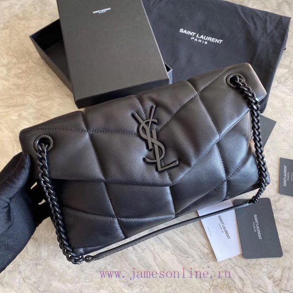 Saint Laurent Paris new model can be folded back, single shoulder, quilted lambskin bag colo gg0vdjil