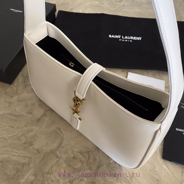 2021 Spring/Summer YSL New Underarm Bag with Minimalist Appearance and Logo Simple and Beaut twdj5a9f - Image 8