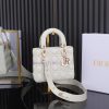 The Lady Dior four grid white, classic Diana handbag embodies Dior's profound insight into e e9x4atdv