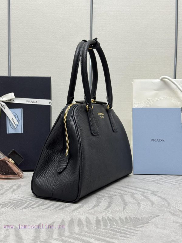 The new 1bg537 medium-sized carrier, shoulder back handbag, imported cross grain cowhide, thvu8baewm - Image 3