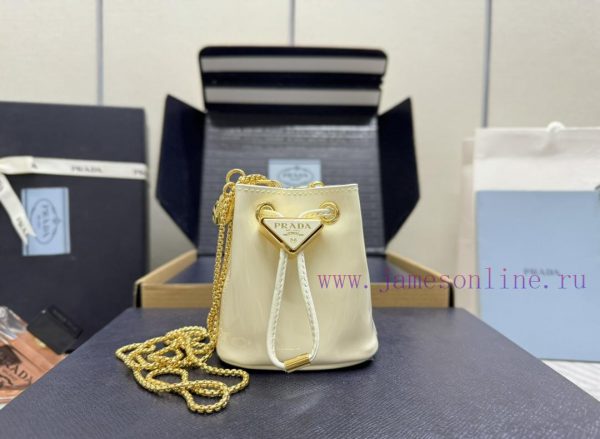 , (complete set of paired packaging, customized), new color patent leather small water bucken50qtc83