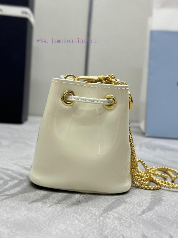 , (complete set of paired packaging, customized), new color patent leather small water bucken50qtc83 - Image 6