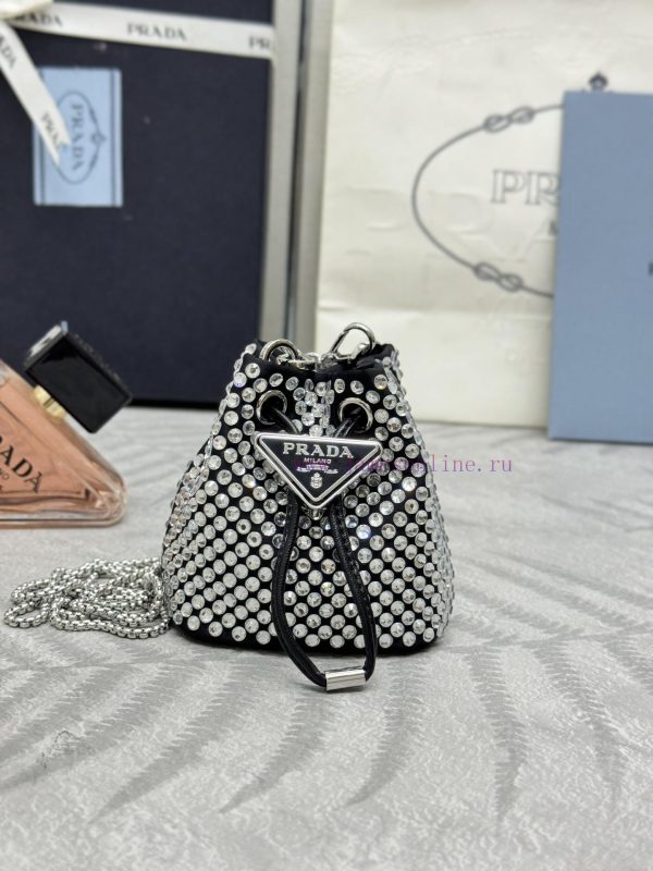, (Paired version full package, customized), Crystal mini water bucket 1NR016 white diamondT4jbpii3c