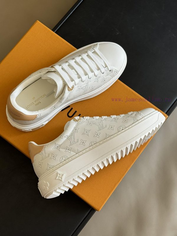 Louis vui……tton ss24 new arrival～L Home Classic Thick soled Sneakers 2024 Spring and Summer pelzb1gg - Image 4