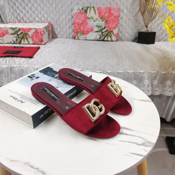 New Top DG2024 official website synchronized new hollow DG buckle flat slippersPerfect atten8m7jms8y - Image 7