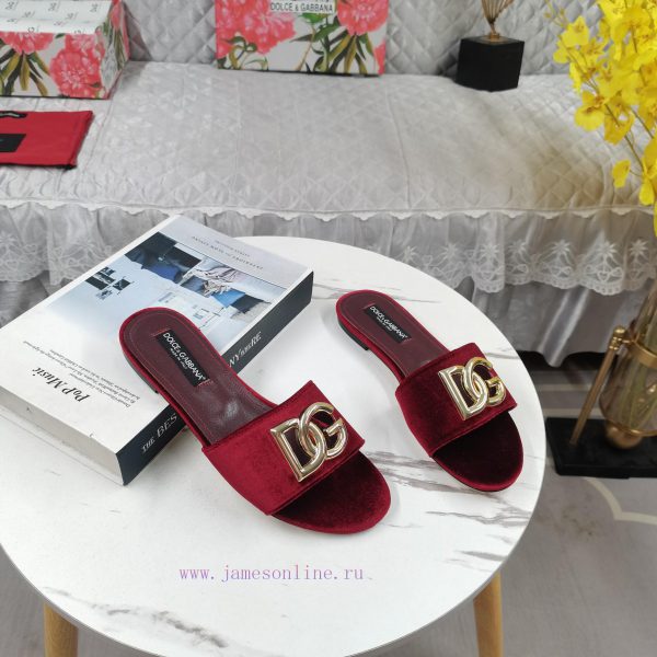New Top DG2024 official website synchronized new hollow DG buckle flat slippersPerfect atten8m7jms8y - Image 8