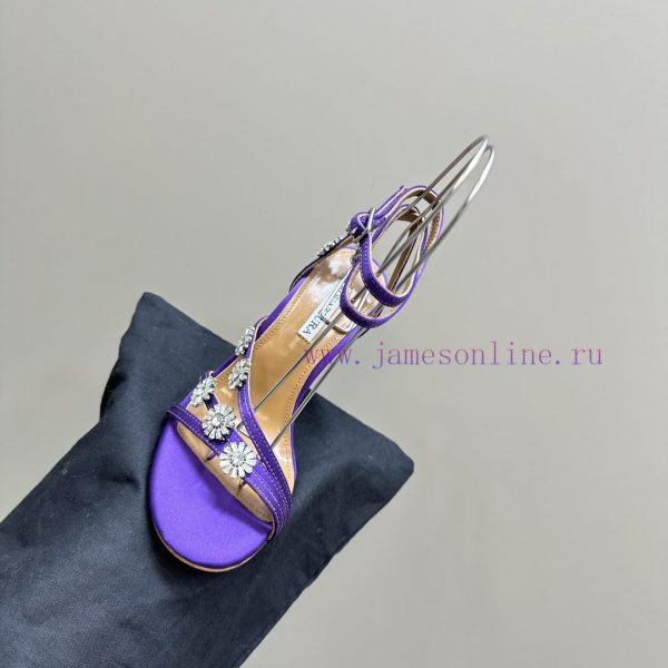 The mostAQUAZURA Big Pineapple Water Diamond Decorative High Heels2024 Summer Water Diamond 1qn1034z - Image 9