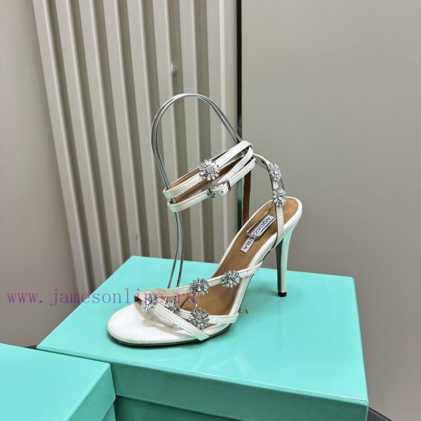 The mostAQUAZURA Big Pineapple Water Diamond Decorative High Heels2024 Summer Water Diamond kd7vfil6 - Image 7