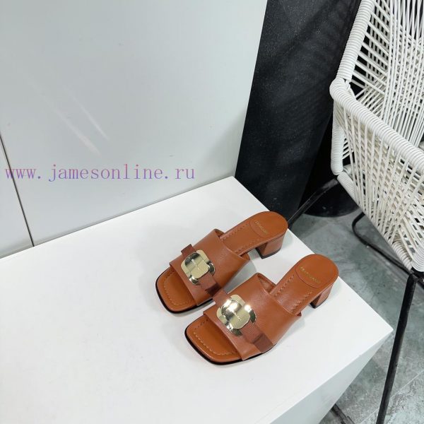 High quality salvatore Ferragamo/Ferragamo 24 spring/summer new Viva thick heel open toe slivtagj5k4 - Image 8