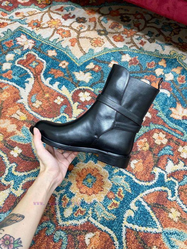 ️——Saint Laurent YSL One Belt Sleeve Short Boots Martin Boot SeriesTop tier fashion show sercbucsqh2 - Image 3