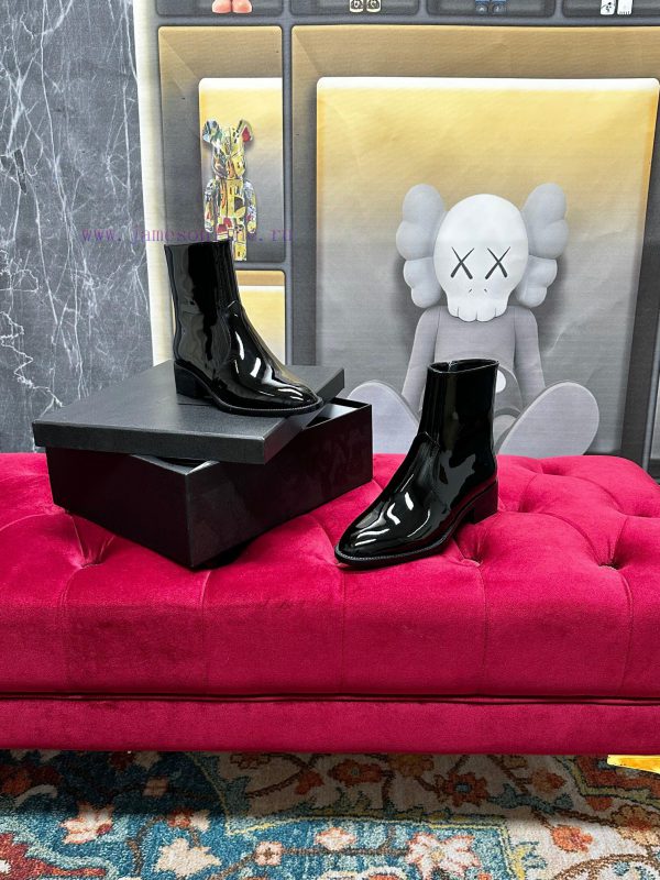 ️——Saint Laurent YSL One Belt Sleeve Short Boots Martin Boot SeriesTop tier fashion show serudw1os97 - Image 6