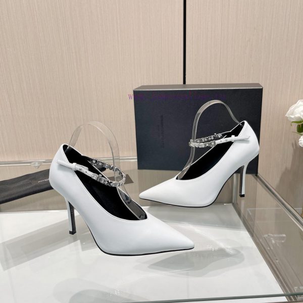 Alexander Wang's 2024 New High Heels for Women's Luxury Alexandra Wang Original 11 MaterialTri0e7mwe - Image 3