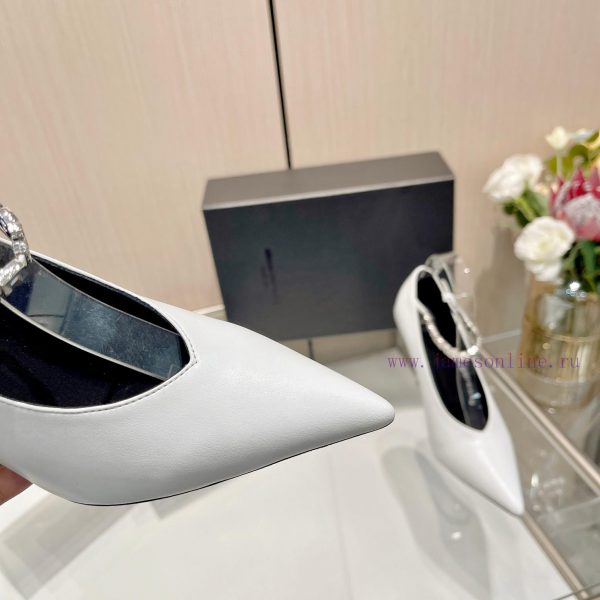 Alexander Wang's 2024 New High Heels for Women's Luxury Alexandra Wang Original 11 MaterialTri0e7mwe - Image 9