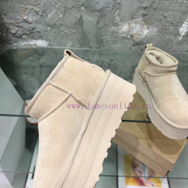 UGG thick soled snow boots ️️ fur integrated short tube snow boots with thick soles for incrxtemw6u6 - Image 7