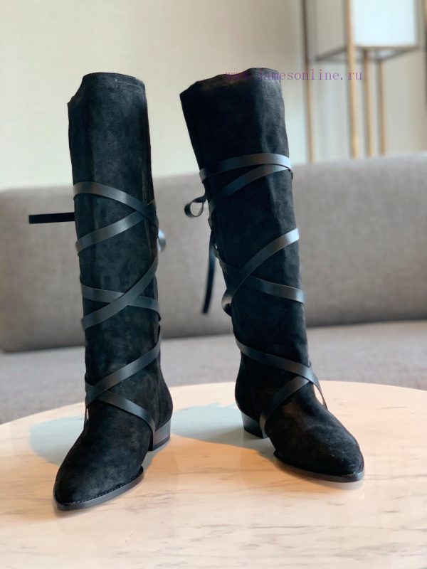 ISABEL MARANT strap boots are here for summer wear. A pair of legendary retro boot strap deshf68wgzg - Image 10