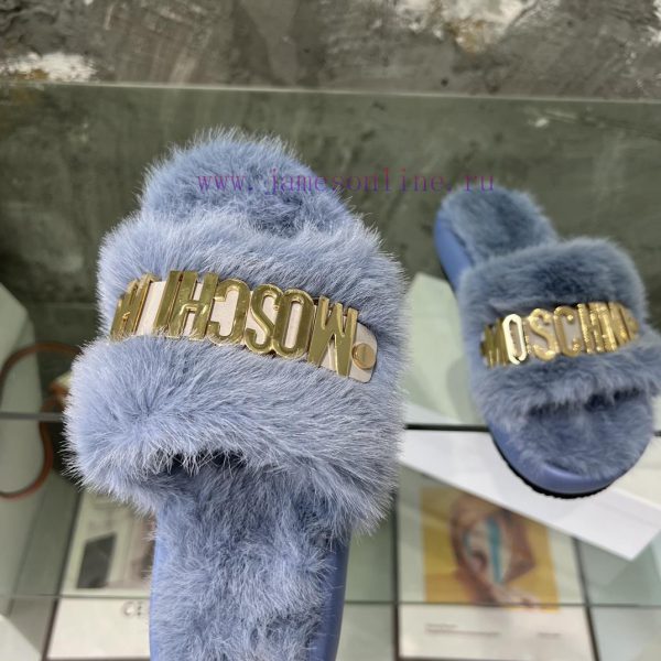Moschino Mao Mao Slippers ️️ High end Lazy Slippers Released Across the Internet ?  Elegant ch3tfv03 - Image 5