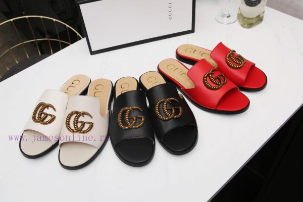 18612-6Gucci Classic Low heeled Cool Drags Original Edition One to One High imitation Crafte50tj04nh