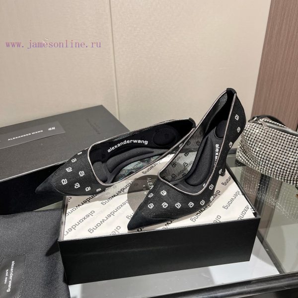Alexander Wang 2023 new Alexander Wang high heels women's luxury goods Alexandra Wang originib6s2gei - Image 4