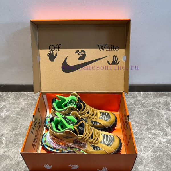 Top notch OFF-WHITE Nike ACG Air Terra Forma high top brown green ️ The upper is made of higxseg7wa3 - Image 3