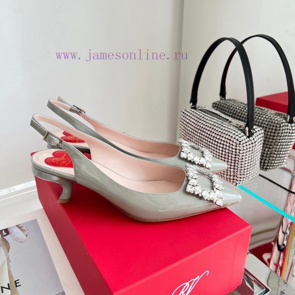 ️???????? * ?? New Virgule diamond buckle comma heel with high heels | Top purchasing level-nka5rxiq - Image 6
