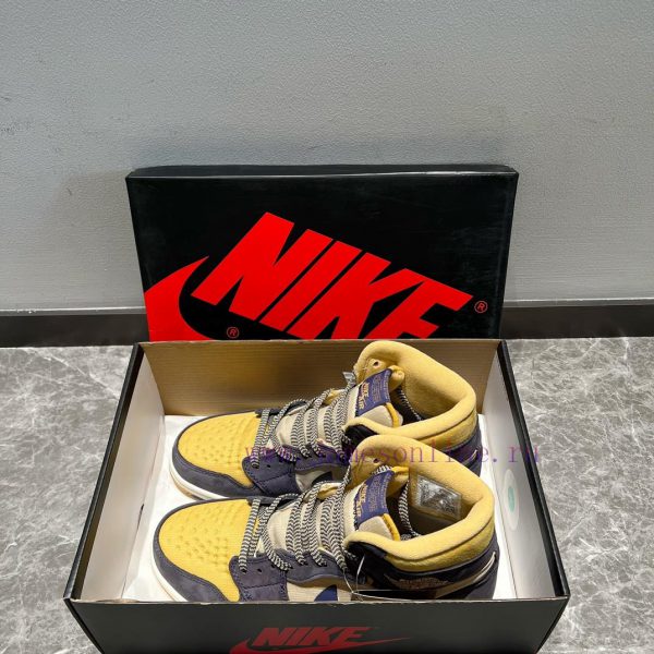The Jordan Air Jordan 1 Element Gore Tex "Sky J Purple" high cut blue brown color scheme use8yz83vnq - Image 4