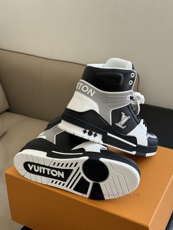 Trainer High Top 24 Color Male SizeSuper cool and stylish sports style, made of calf leatherk7y2fax3 - Image 10