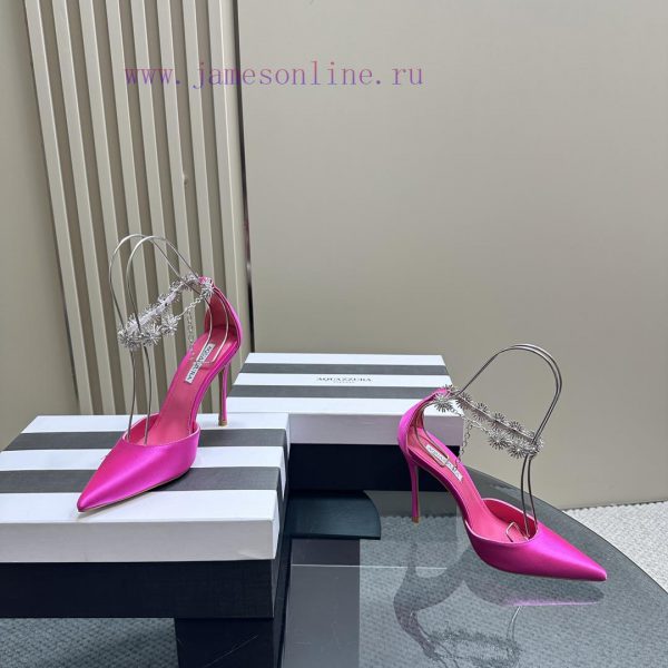 The mostAQUAZURA Big Pineapple Water Diamond Decorative High Heels2023 Spring/Summer Water Dmf6yi19d - Image 7