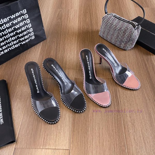 Alexander Wang Alexander King's high-quality original material high-heeled sandals Original t82rzov2