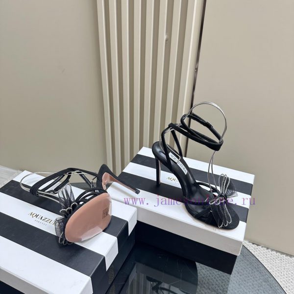 Aquazzura | 23s Spring/Summer New ProductsBow tie high-heeled sandalsAdhering to modern desisgywyarw - Image 5